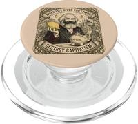 Karl Marx Cuando la Vida te da Limones destruye el capitalismo PopSockets PopGrip para MagSafe