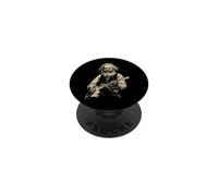 Karl Marx Hombre Lobo Tocando Guitarra Comunismo Comunista Gótico PopSockets PopGrip Adhesivo