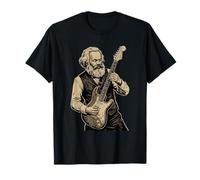Karl Marx Playing Electric Guitar Philosopher Rocker Camiseta