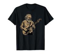 Karl Marx Playing Electric Guitar Philosopher Rocker Camiseta