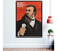 Karl Marx - Póster de líder comunista (38 x 57 pulgadas)