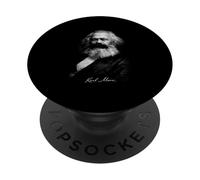 Karl Marx Retrato Socialismo Teoría Política Icono PopSockets PopGrip Adhesivo