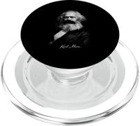 Karl Marx Retrato Socialismo Teoría Política Icono PopSockets PopGrip para MagSafe