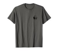 Karl Marx Silueta Minimalista Comunismo Socialismo Camiseta