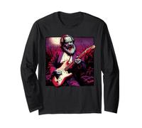Karl Marx Vampiro Tocando Guitarra Comunismo Comunista Música Manga Larga