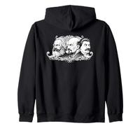 Karl Marx, Vladimir Lenin, Joseph Stalin Historia Comunista Sudadera con Capucha