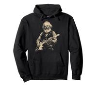 Karl Marx Zombie Tocando la Guitarra Comunismo Alt Goth Sudadera con Capucha