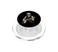 Karl Marx Zombie Tocando la Guitarra Comunismo Música PopSockets PopGrip para MagSafe
