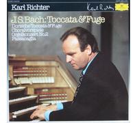 karl richter - J.S.BACH: TOCCATA & FUGE - KARL RICHTER - DEUTSCHE GRAMMOPHON - VINYL