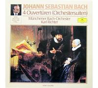 Karl Richter & Münchener Bach-Orchester - Bach-Richter -les 4 Ouvertures [Vinilo]