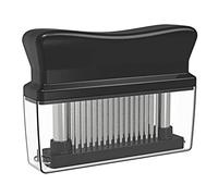 Karlak Ablandador de Carne con 48 Hojas de Aguja de Acero Inoxidable Herramienta para ablandar y marinar Carne Ablandador de Cocina Cocinar Asar a la Parrilla BBQ Marinado Maximizador del Sabor