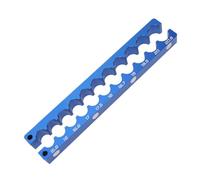 Karlak Abrazadera de Cubo de Horquilla Bicicleta, Inserto Tornillo Banco Aleación Aluminio Premium para Reparaciones Bicicletas, 15,8-20,5 Cm, 2 Unidades