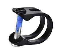 Karlak Abrazadera de Palanca de Freno Bicicleta Alta Resistencia para E7 E9 X0 GUIDE R RS RSC Uso en Bicicleta Montaña Aluminio Negro 1 Pieza