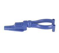 Karlak Alicates para Uñas, Soporte para Clavar Martillo, Protector de Dedos ABS, Herramienta Manual Portátil con Diseño Ranurado para un Uso Fácil, Agarre Firme, para Mayor Seguridad,