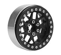 Karlak Bujes Universales de Llanta de Rueda Control Remoto, 4 Uds., Metal para Coches Remotos sobre Orugas 1/10, Duraderos y Flexibles