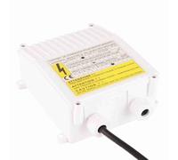 Karlak Controlador de Bombas Sumergibles Compactas Caja de Control de Bomba con Protección Térmica, Carcasa de ABS, Cableado Fácil para el Funcionamiento de la (1100W Enchufe europeo 220V)