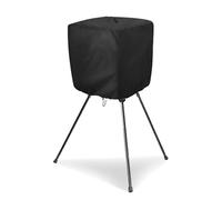Karlak Cubierta para Máquina de Lanzamiento Impermeable, Protector Duradero de Béisbol/softbol para Ataque Deportivo Junior Hack Attack, Negro, 31.5x23.6x23.6in, 1 Unidad (Tela Oxford negra 210D)
