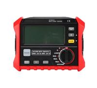 Karlak Detector de Disyuntor de Fugas Probador Eléctrico Probador Eléctrico Voltaje Medidor Impedancia Bucle Analizador Frecuencia Voltaje RCD con Pantalla (Paquete estándar)