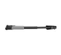 Karlak DUUTI Bomba de Aire Portátil para Bicicleta, Inflador de Neumáticos Duradero con Kit Montaje para Bicicletas Carretera y Montaña, Rojo, Resistente y Práctico (Gris)