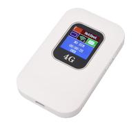 Karlak Enrutador Inalámbrico Compacto, Punto de Acceso WiFi Portátil 4G, Alta Velocidad para Familias y Viajeros, Batería de 2100mAh
