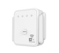Karlak Extensor de Señal WiFi de 300Mbps con Repetidor Alta Ganancia, Conexión Estable, Internet Potente, Cubre áreas Grandes, Funciona Desde el Primer Momento (Enchufe Europeo)
