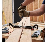 Karlak Extractor de Vigas, Herramienta de Trinquete Ergonómica Alta Resistencia con Sujeción 4,53 Pulgadas para Construcción Madera