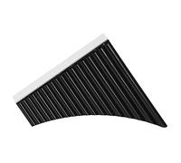 Karlak Flauta de sartén, 18 tubos de flauta de sartén con boquilla instrumento de viento para estudiantes principiantes con bolsa de transporte