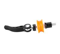 Karlak Guardacadenas de Bicicleta Guardacadenas de Bicicleta Retenedor Cadena Limpiador Nylon Mini Ligero Fácil Instalar con Rodillo para Ma