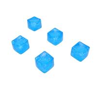 Karlak Juego de 5 Cubos de Copo Nieve para Aliviar el Estrés, Juguete Suave TPR para Aliviar la Ansiedad y Jugar Sensorial en la Oficina o el Aula