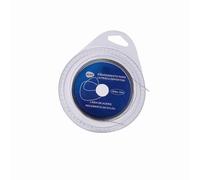 Karlak Líder de Alambre de Acero Trenzado para Pesca 10 M, 7 Hebras con Revestimiento Plástico Duradero, Ideal para Pesca en el Mar, Alta Resistencia Peces Grandes, Acero Inoxidable, 1 (10 Libras)