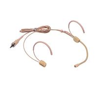 Karlak Micrófono de auricular, micrófono condensador de buena calidad, enchufe bloqueable de 3,5 mm, compatible con transmisor inalámbrico Sennheiser