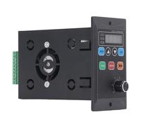 Karlak Mini Inversor de Motor Variador de Frecuencia Convertidor Frecuencia del Motor 90W 1PH 176 264V Entrada 3PH 0 220V Salida 0.1 400Hz [Marca] con Panel Pantalla Digital