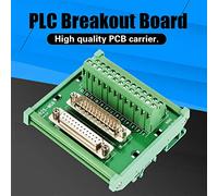 Karlak Módulo de Interfaz DIN Rail para PLCs | Compatible con carril de 15/32/35 mm, fácil instalación, diseñado para sistemas de control