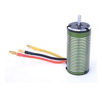 Karlak Motor sin Escobillas 3674 1650KV de Alta Eficiencia, Resistente Al Calor, Rendimiento óptimo para Coche y Barco 1/8 RC, Material de Aluminio, 1 Pieza