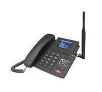 Karlak P03-4G Teléfono inalámbrico de Escritorio Soporte para teléfono 4G VOIP 2 Cuentas SIP Tarjeta SIM con Antena Pantalla LCD Respuesta automática para conferencias de la Empresa en el hogar de la