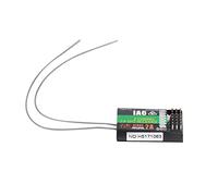 Karlak Receptor FS-IA6 de 2,4 GHz de 6 Canales con Recepción para Entusiastas RC, Modelos Aviones