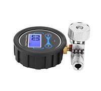 Karlak Regulador de Presión de Aire Digital, Manómetro 200 PSI | Construcción de aleación, lecturas precisas, uso conveniente, adecuado para pistolas pulverizadoras.
