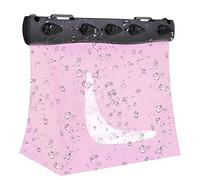 Karlak Riñonera Impermeable de Gran Capacidad, Nadar y Derrapar, Fabricada con Material Transparente Ecológico en (Rosa)