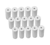 Karlak Rollos de papel térmico, rollos de papel térmico de 80 x 30 mm, rollos de papel de impresora para caja registradora para supermercado, POS, papel de recibos, 15 rollos