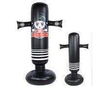 Karlak Saco de Boxeo Inflable Profesional, Diseño Resistente, del Estrés para Entrenamiento de Adultos, PVC 63 Pulgadas (#1)