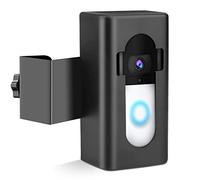 Karlak Soporte de Timbre antirrobo Montaje de Timbre de Video Fácil instalación Sin Taladro Compatible con Blink Video Doorbell 2021/Ring Video Doorbell 1/2/3/3 Plus/4/Pro Adecuado para Dormitorio