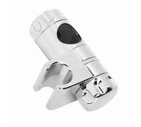 Karlak Soporte Deslizante para Cabezal de Ducha Soporte para Riel de Ducha Abrazadera Barra Deslizante ABS Ajustable Espejo Galvanizado Orificio 25 Mm [marc