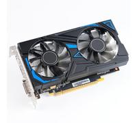 Karlak Tarjeta de Vídeo 1650, Tarjeta Gráfica, de Visualización 4GB GDDR5 128Bit 8000MHz 1485MHz 4K DVI 3 Monitores, Ventilador Refrigeración Dual bajo