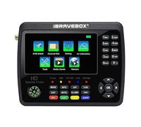 Karlak V10 Finder MAX HD Satellite TV Signal Finder DVB-S/S2/S2X Digital Handheld Signal Meter Satellite Finder H.265 4.3Inch LCD para Ajustar Sat Dish
