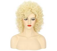 karlery Peluca larga para mujer, rubia, ondulada, accesorio de moda, disfraz