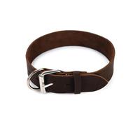 Karlie 01829 Rondo Collar Piel Marrón, 15 mm x 32 cm, XS