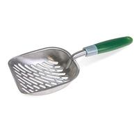 Karlie 08384 Pala Verde de Aluminio para Recoger Excremento, Verde