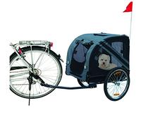 Karlie 31605 Doggy Liner Economy Remolque para Bicicleta, 125 x 95 x 72 cm, Gris y Negro