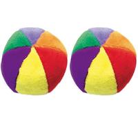 Karlie 45361 Pelota de Peluche con Sonido, 14 cm (Paquete de 2)