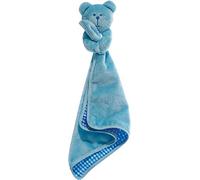 Karlie 47974 Peluche Cachorros Oso con Manta Incluida, Azul, 40 cm